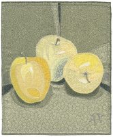 THREE YELLOW APPLES